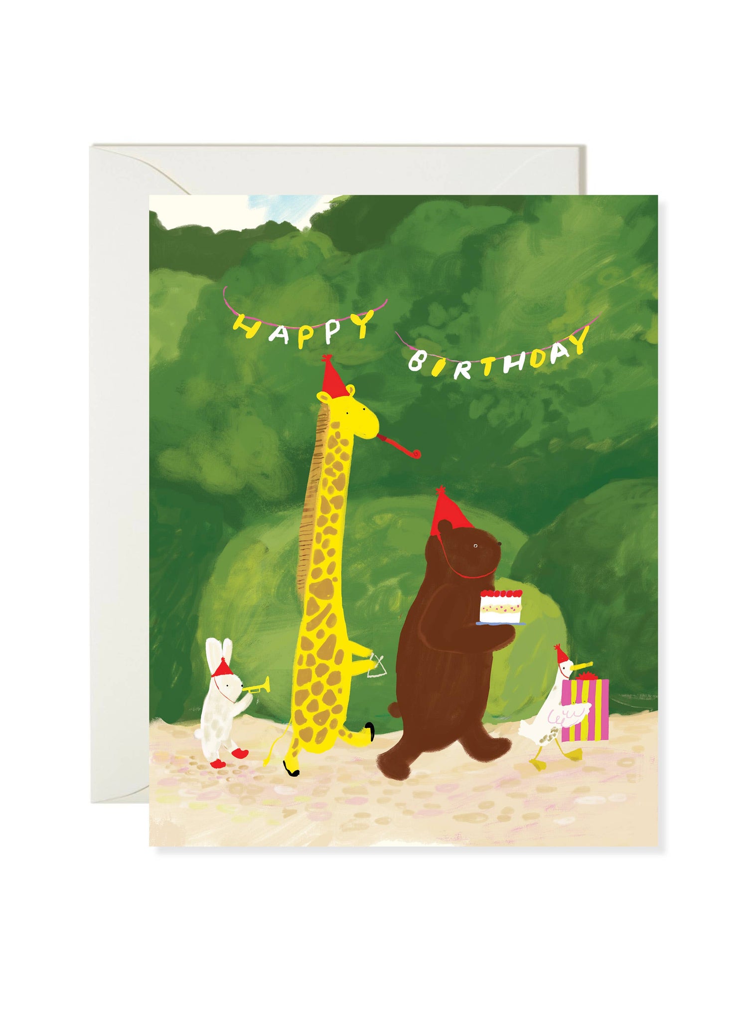 Birthday Parade Greeting Card