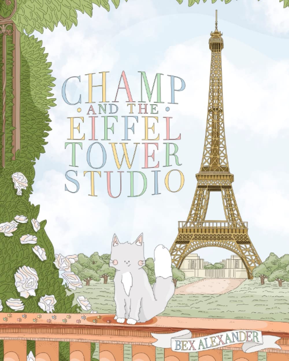 Champ and the Eiffel Tower Studio Paperback Book