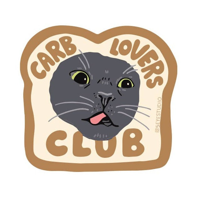 Carb Lovers Club Vinyl Sticker