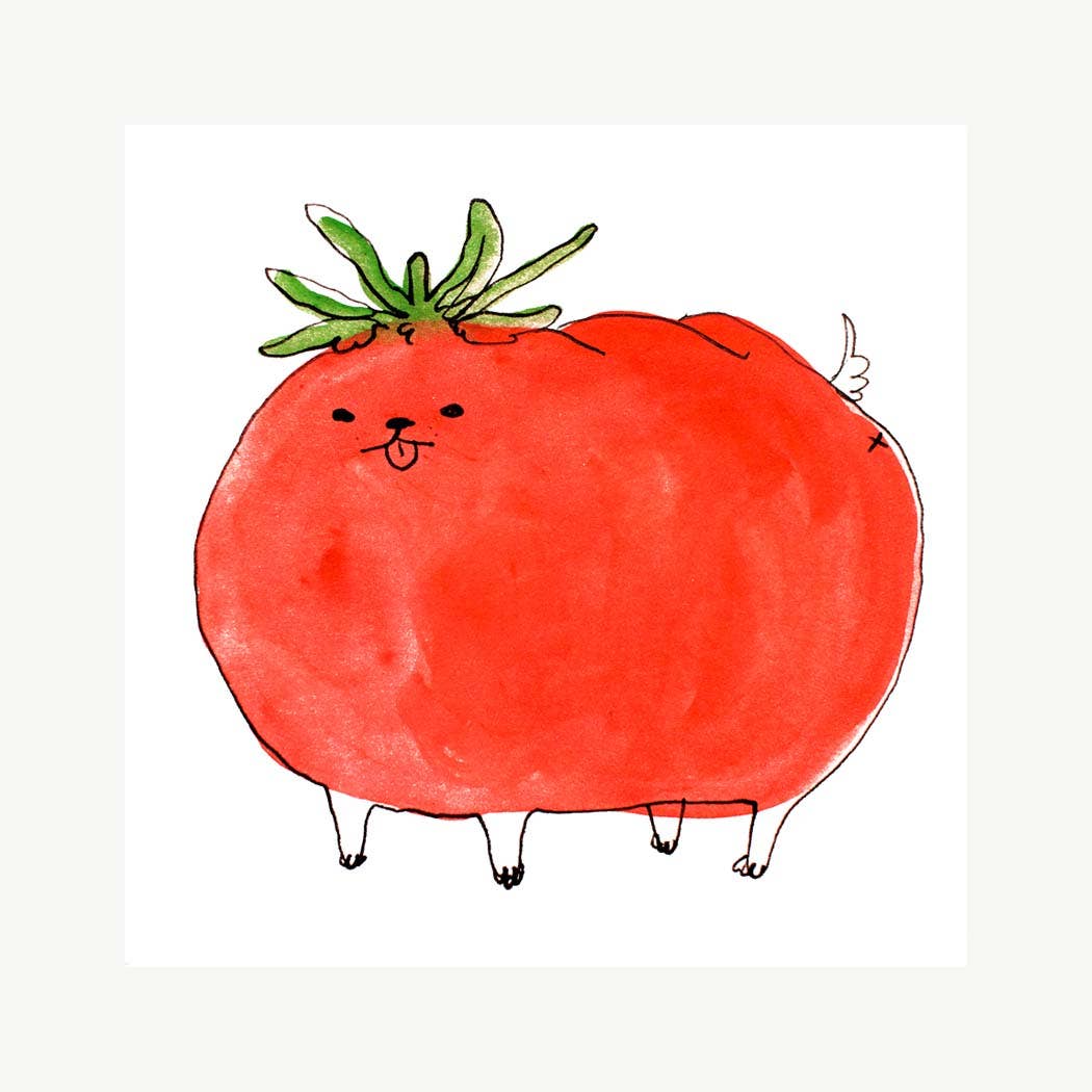 Art Print - "Tomato Dog"