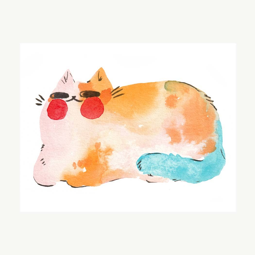 Art Print - "Loaf Cat"
