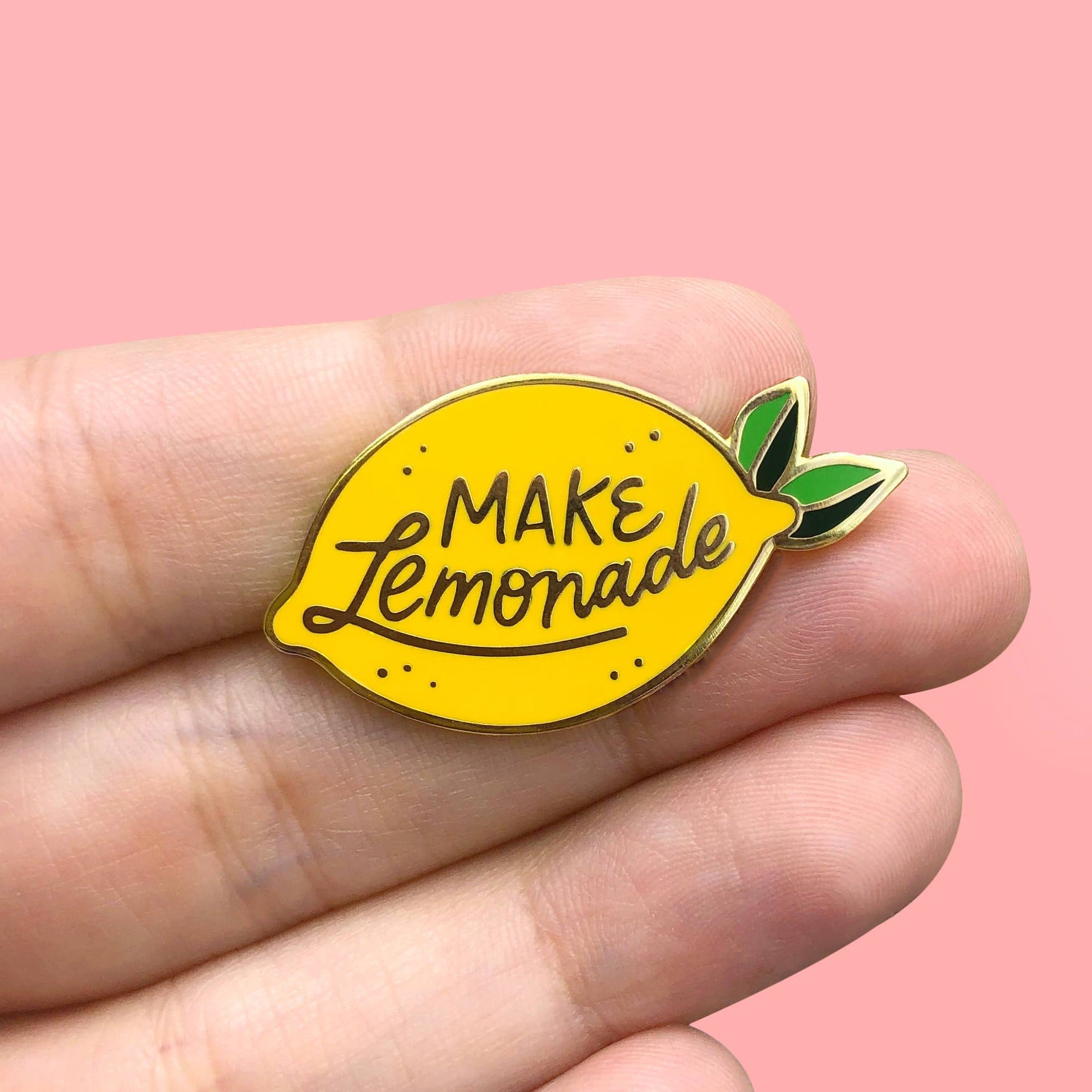 Make Lemonade Enamel Pin