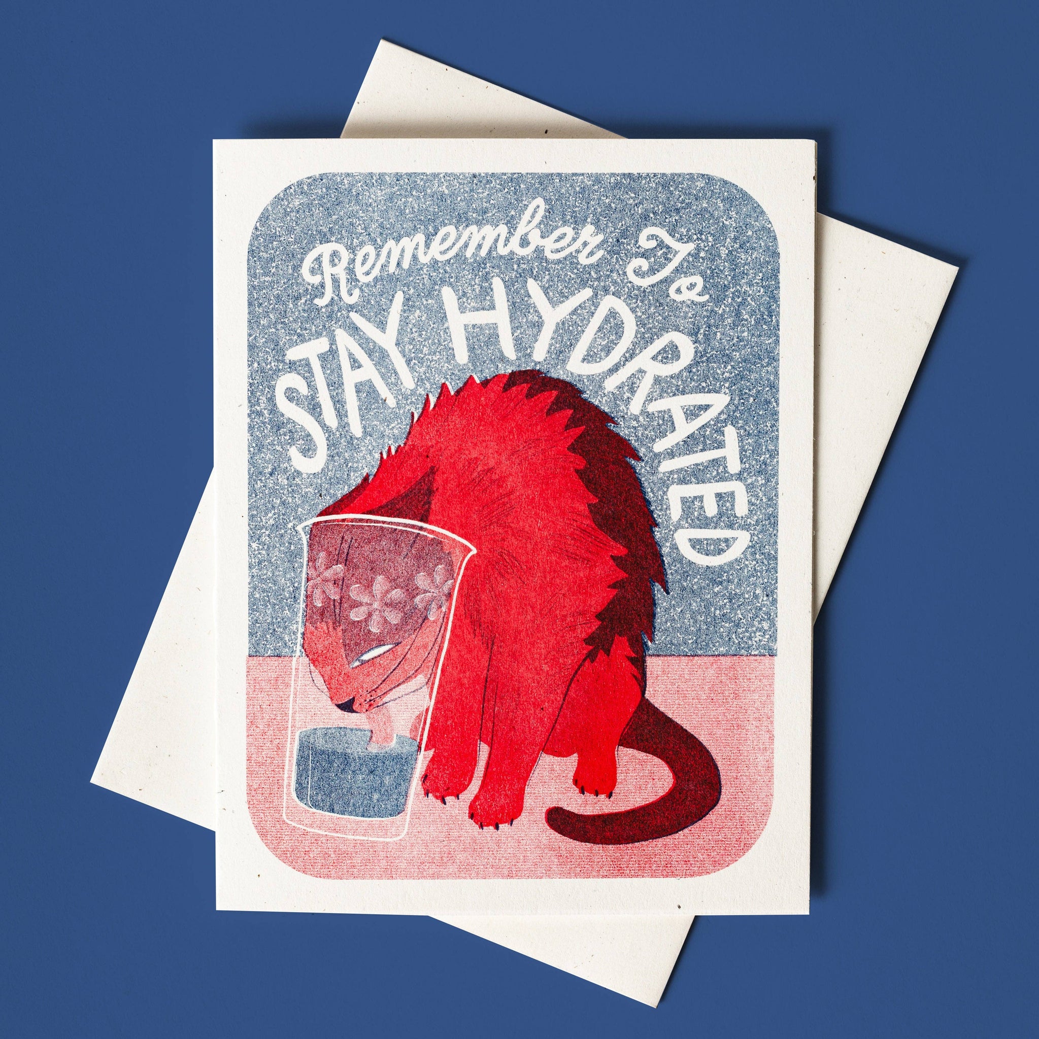 Stay Hydrated Greeting Card