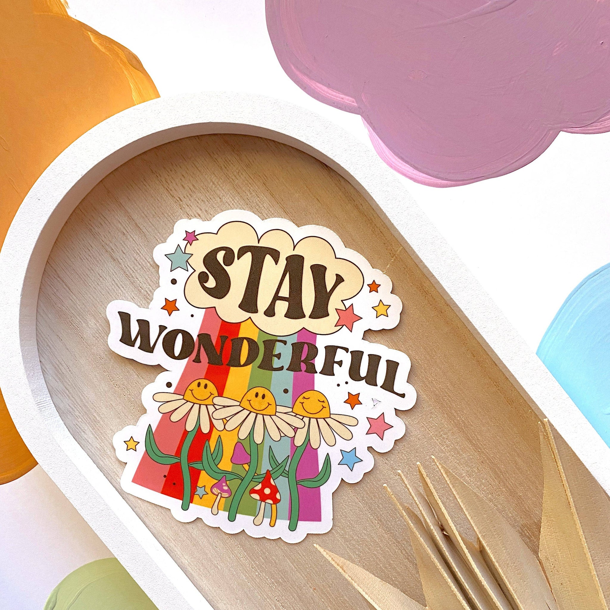 Stay Wonderful Sticker