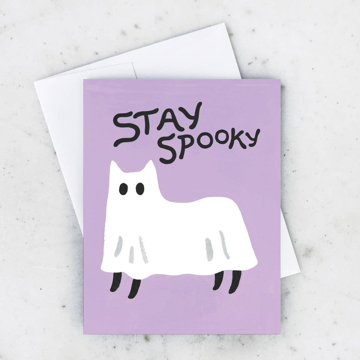 Ghost Kitty Card