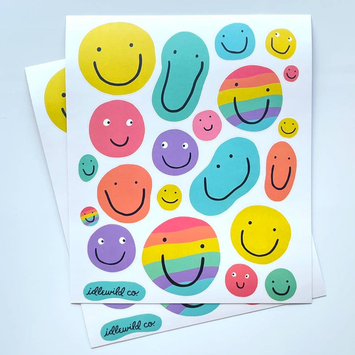 Smiley Sticker Sheets