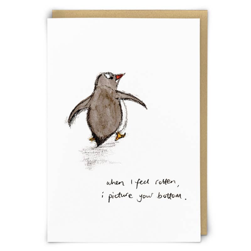 Bottom Greeting Card