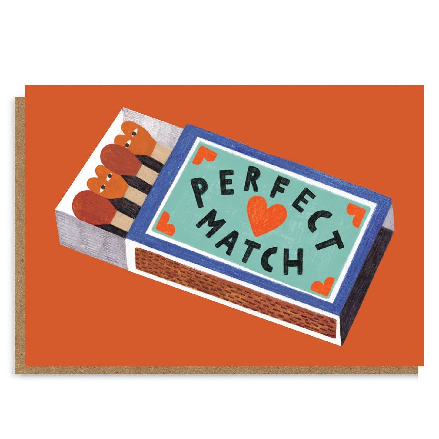 Perfect Match Greeting Card