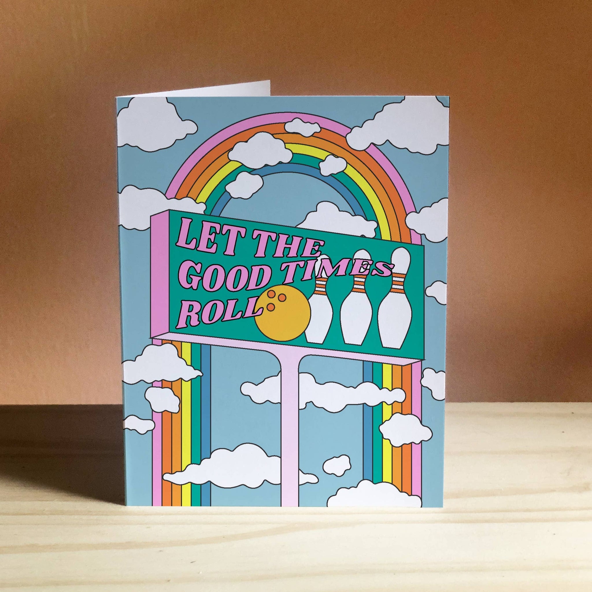 Let The Good Times Roll Greeting Card