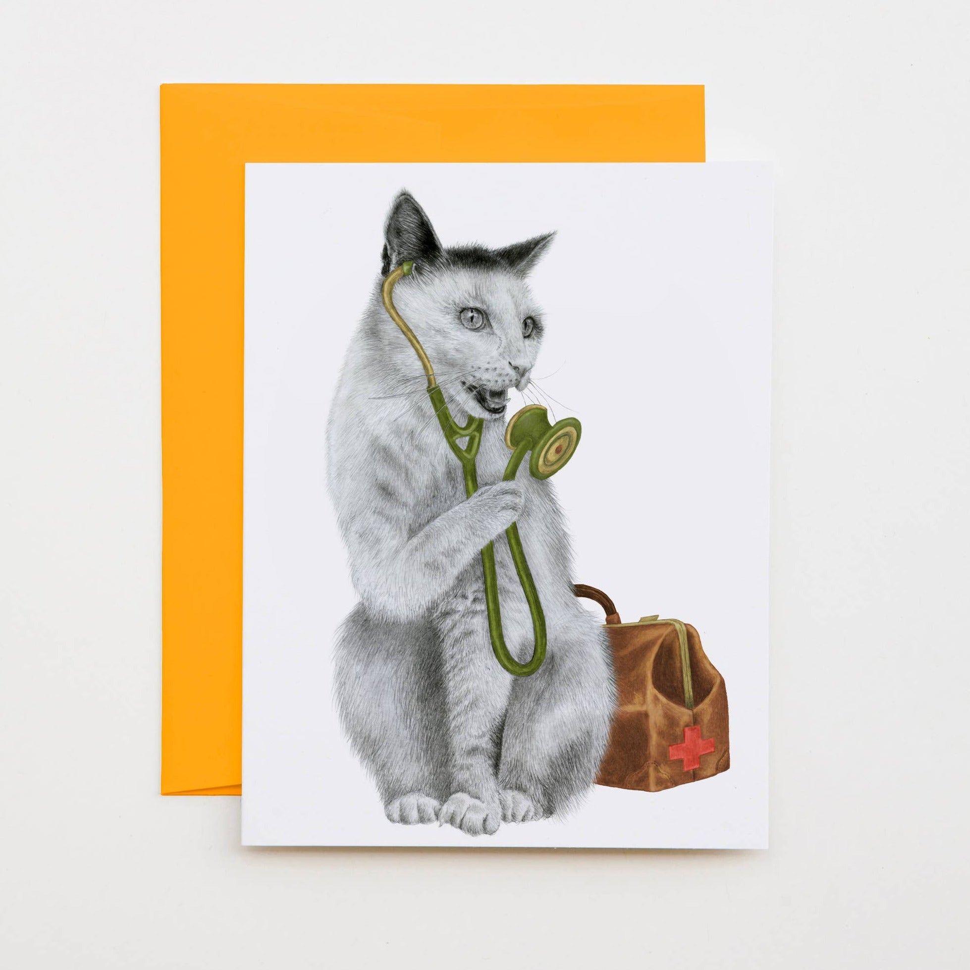 Cat Note Card