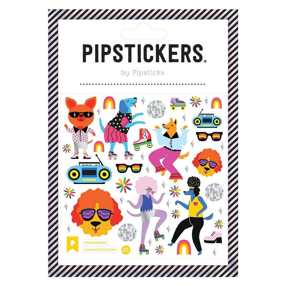 Disco Doggies Sticker Sheet