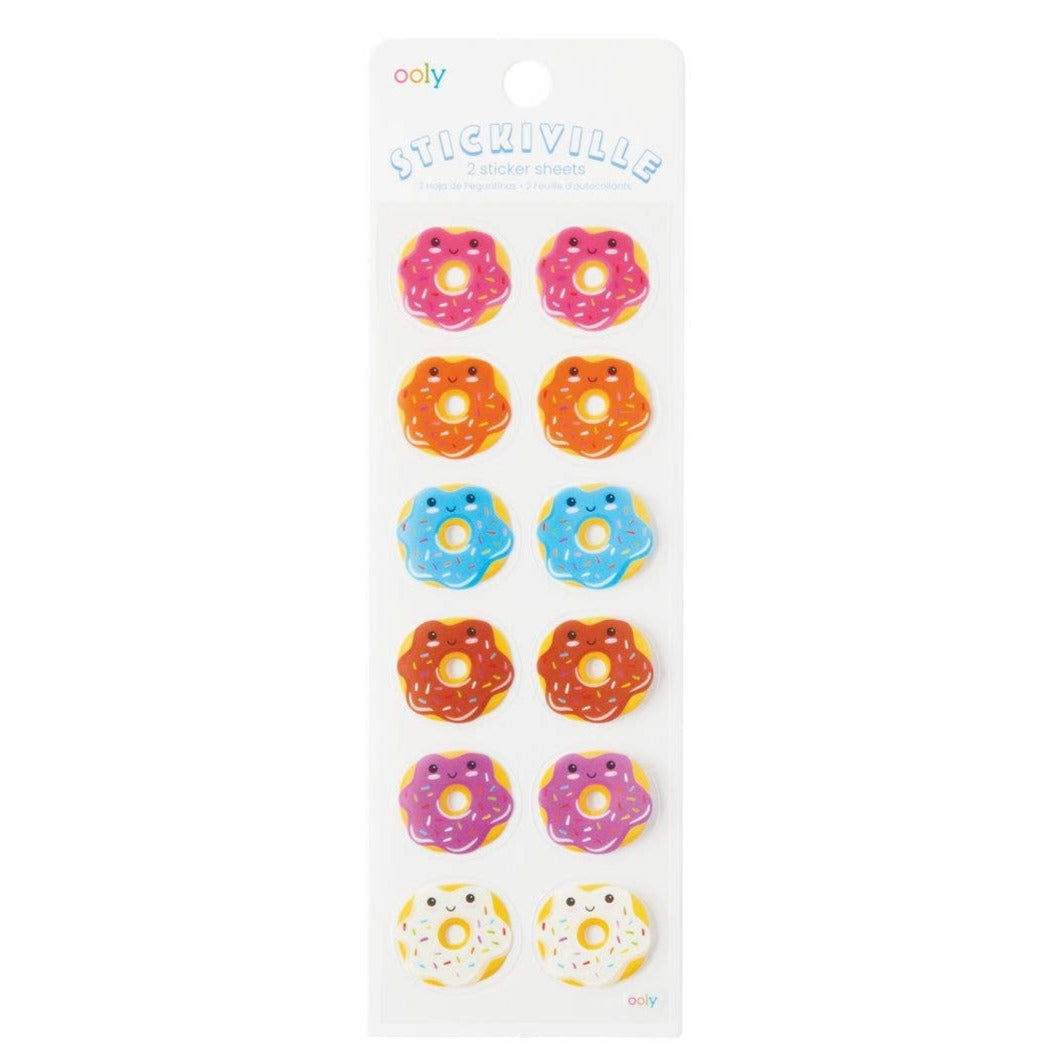 Happy Donut Stickers