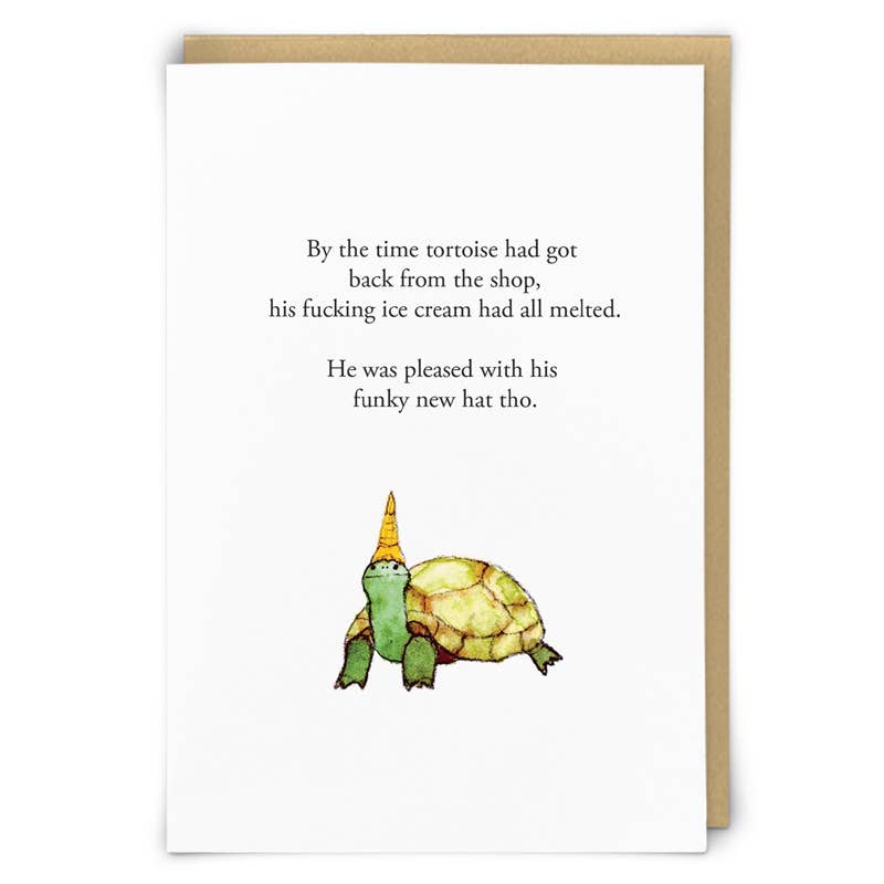 Tortoise Greeting Card