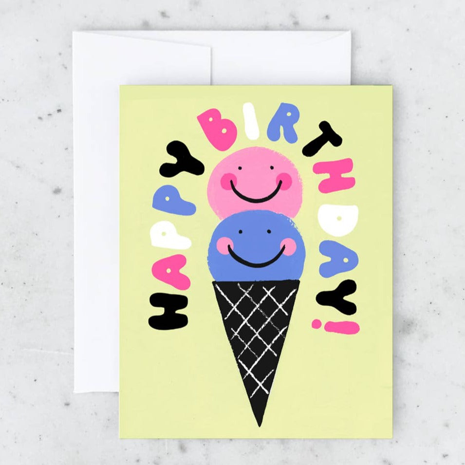 Birthday Ice Cream Card