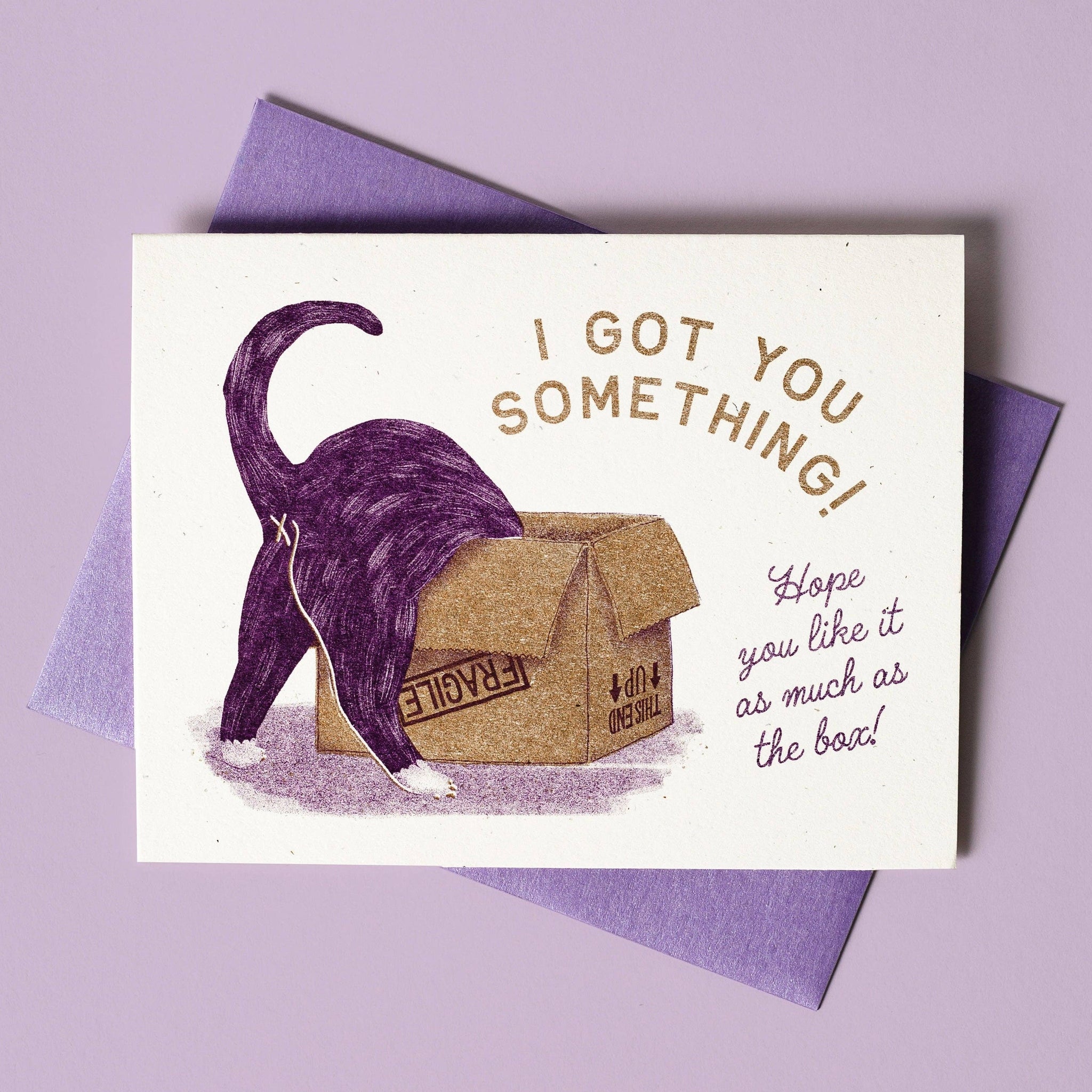 I Got You Something! Greeting Card