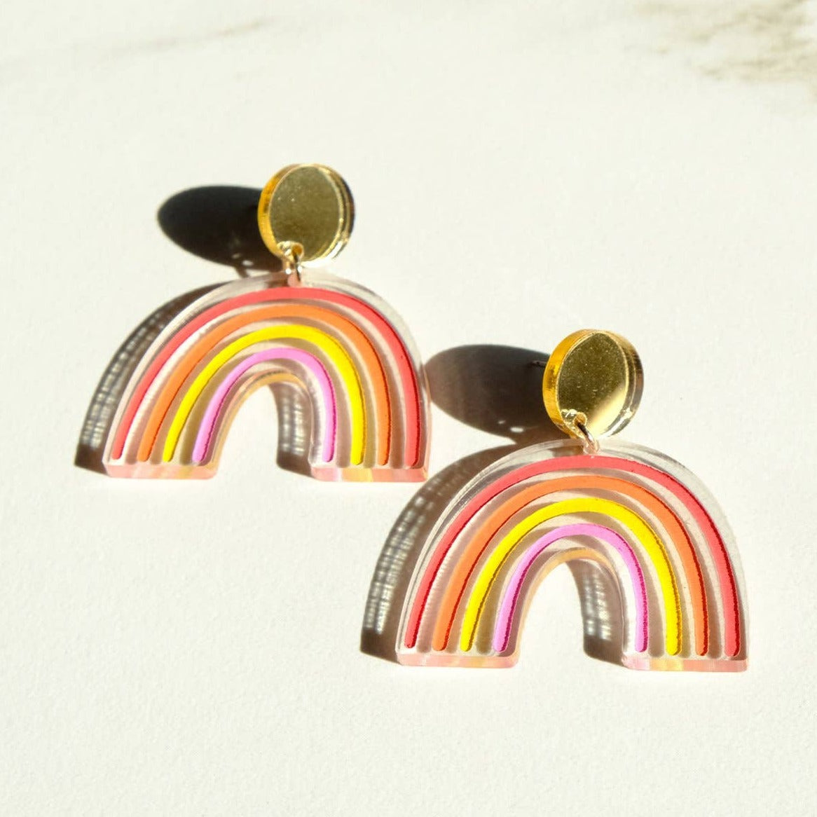 Sunset Rainbow Earrings