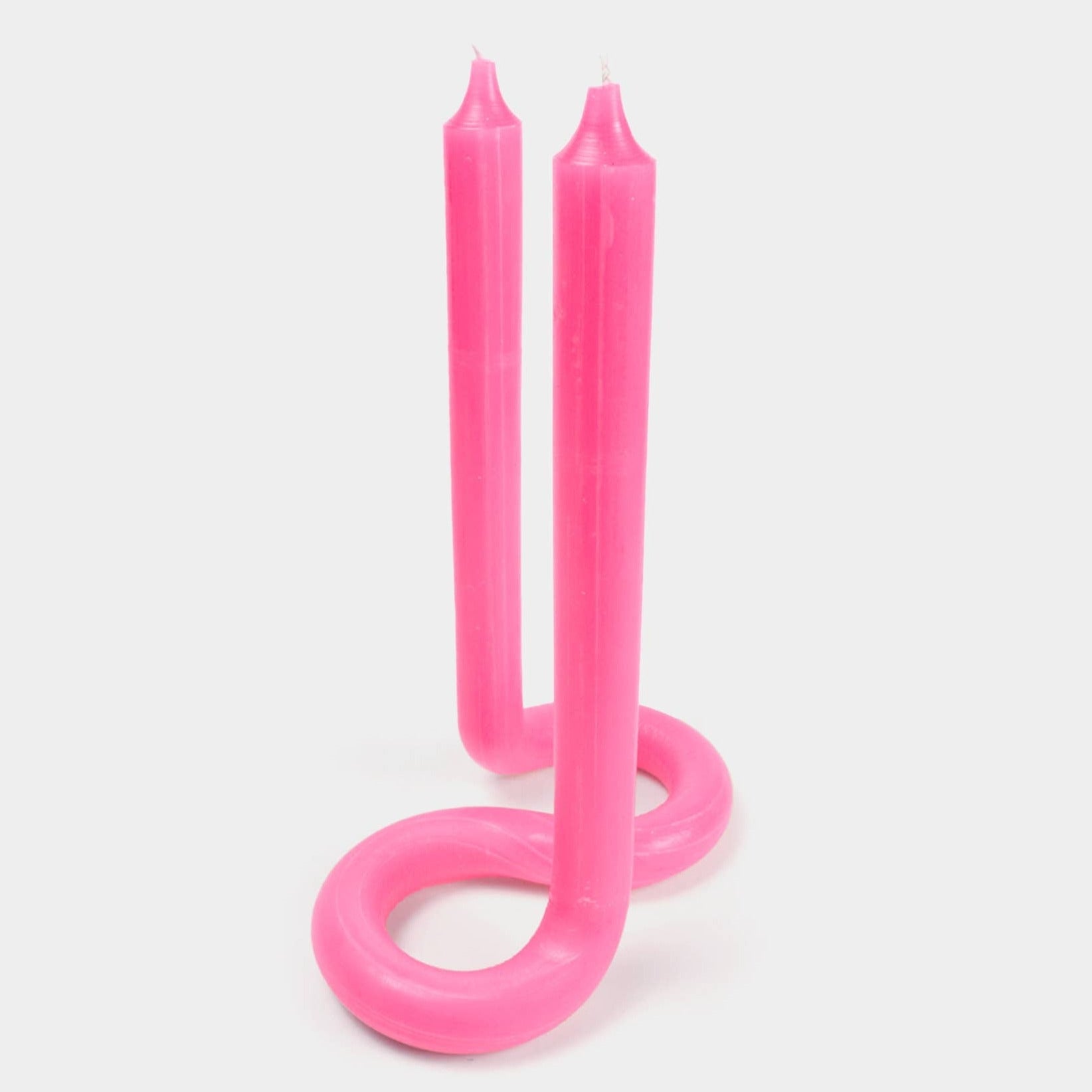 Twist Candle Sticks - Pink